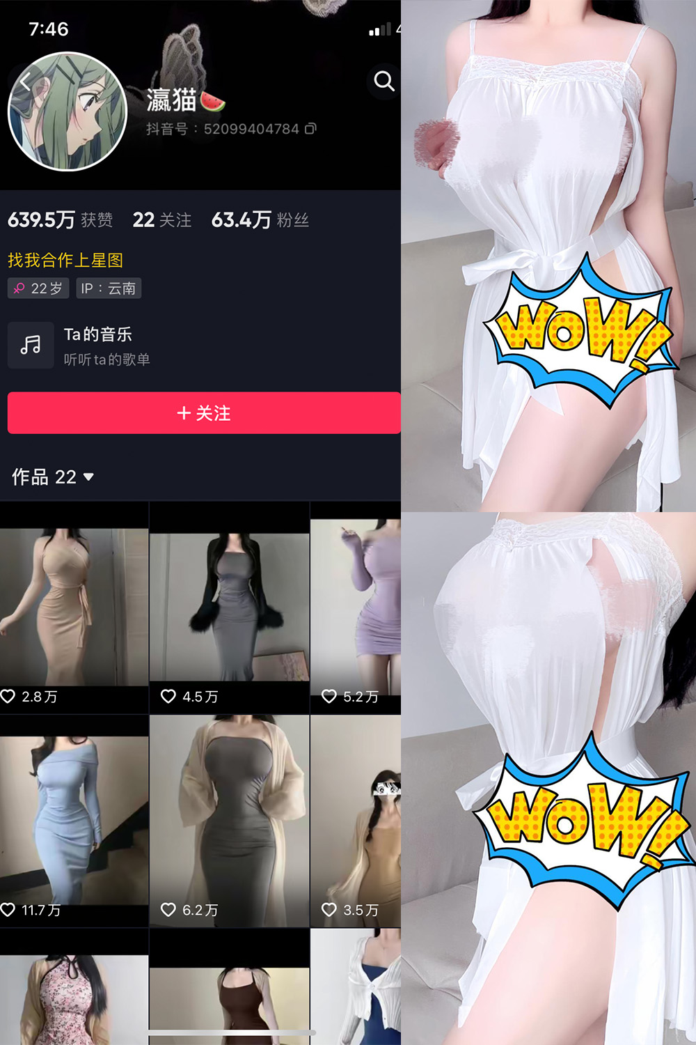 【在线看】抖音 瀛猫 微密圈  NO.028期 【10P】