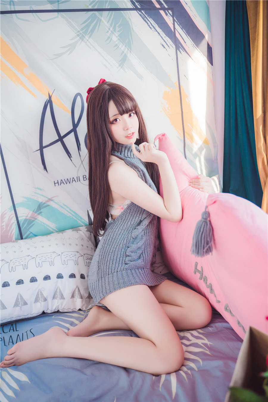 【在线看】兔玩映画 VOL.022 毛衣女孩 [39P] 精选