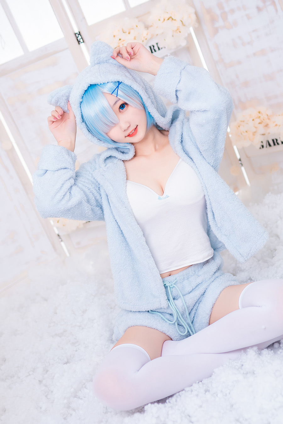 【在线看】兔玩映画 VOL.017 睡衣雷姆 [42P] 精选