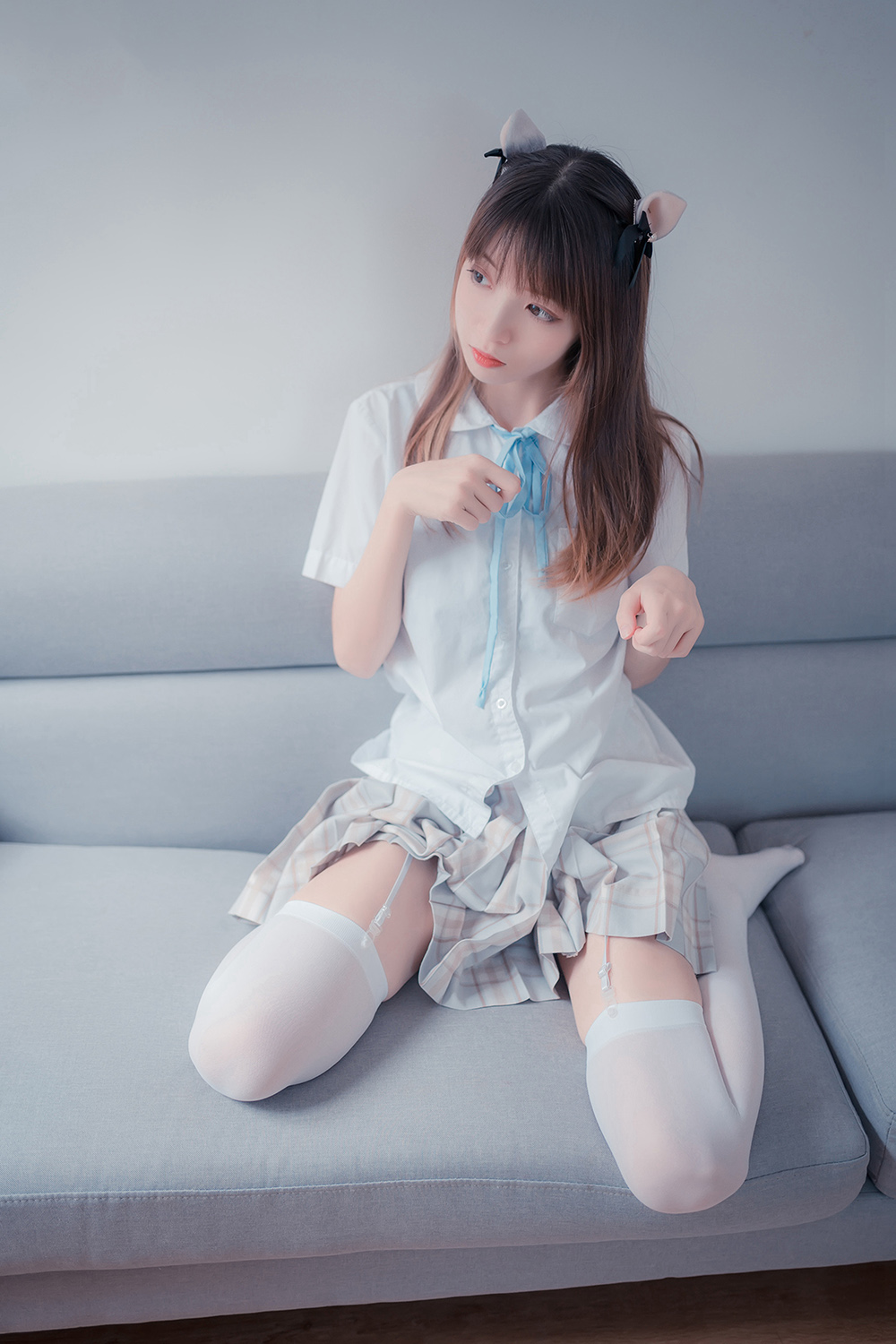 【在线看】喵糖映画 JKL.019 [46P]