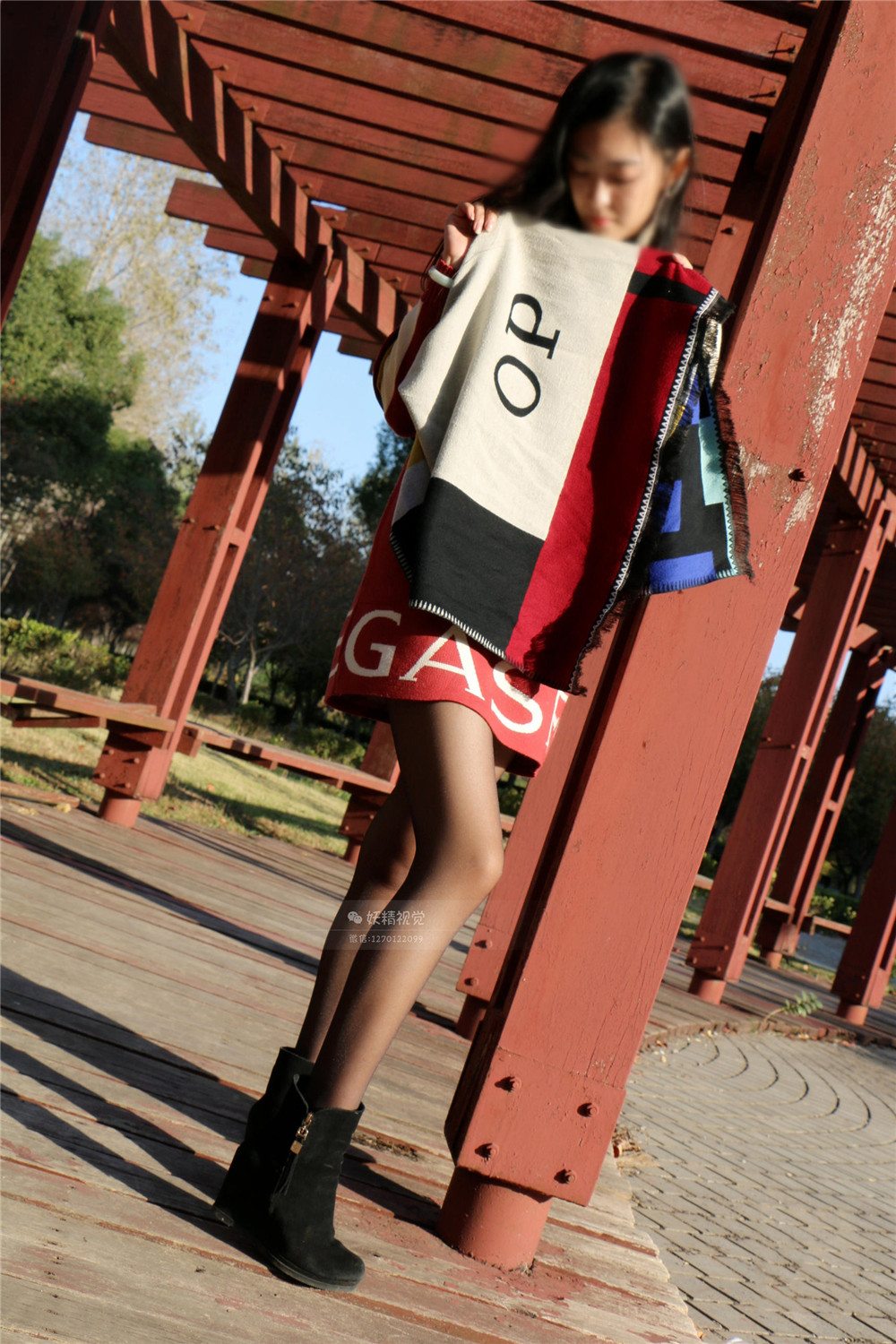 【在线看】[妖精视觉] NO.126 甜甜 停滞的栈道 [59P]