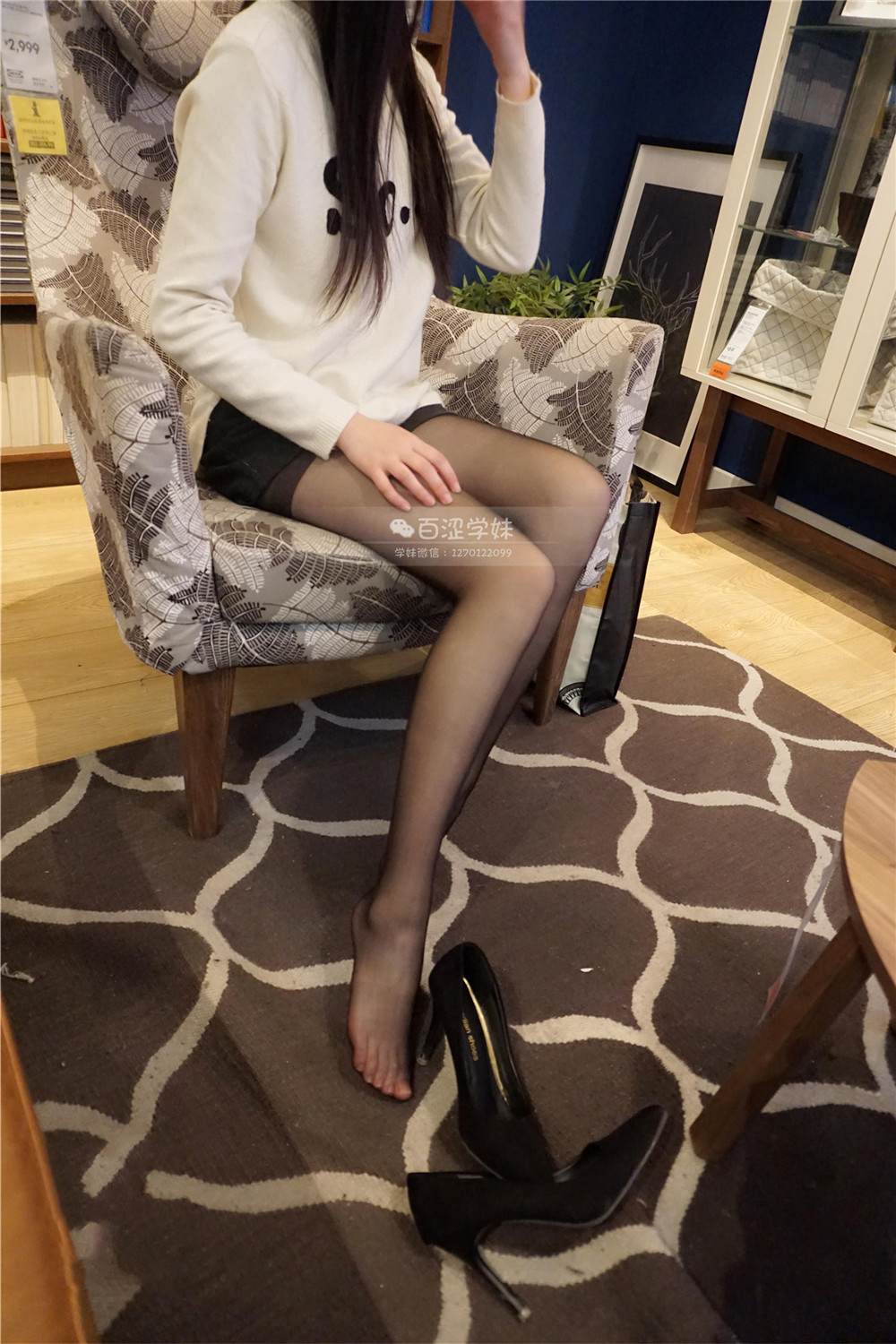 【在线看】[妖精视觉] NO.046 琳琳 高跟与黑丝 [63P]