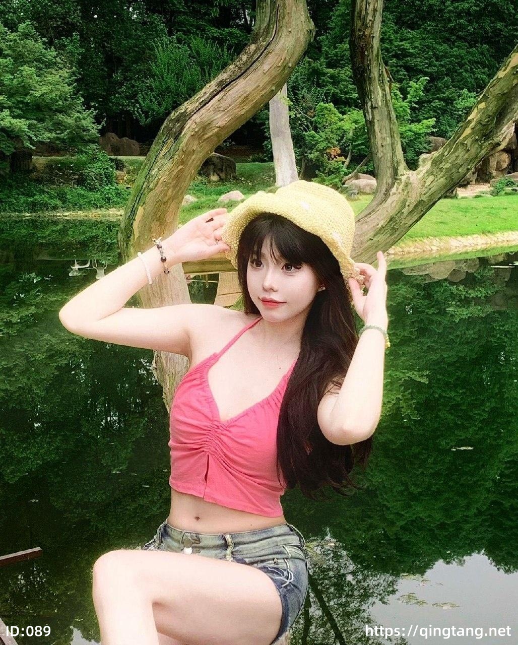 【在线看】抖音 空心柚七 轻糖乐园  NO.001期 【30P】